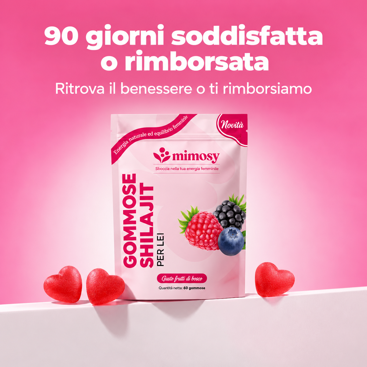 Mimosy - Gommose allo Shilajit - Bloomin