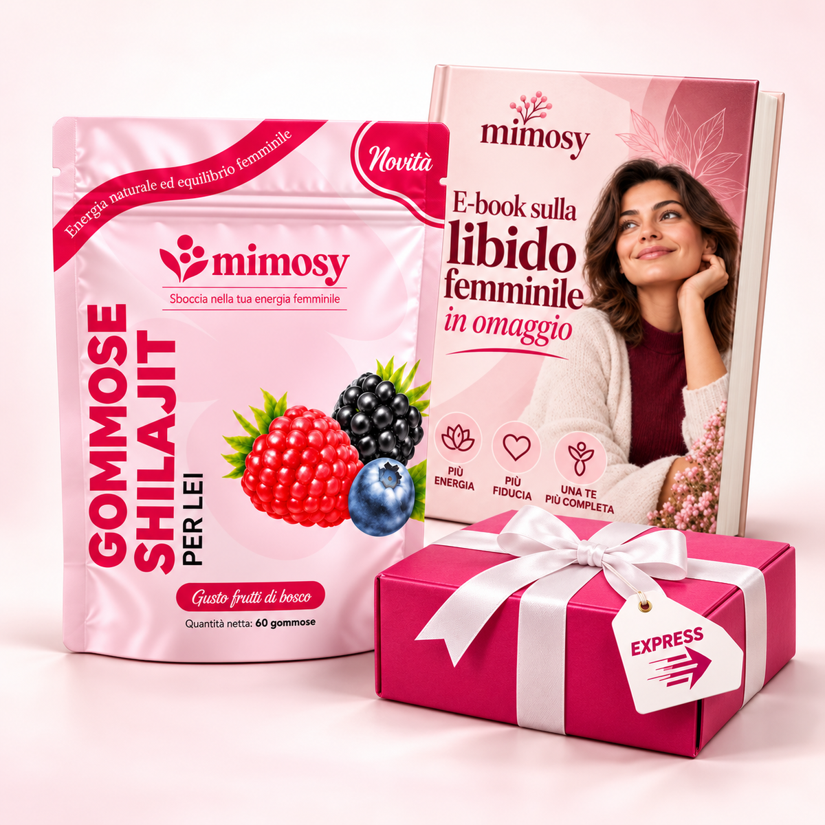 Mimosy - Gommose allo Shilajit - Bloomin