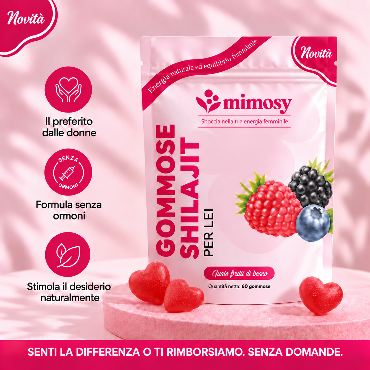 Mimosy - Gommose allo Shilajit - Bloomin